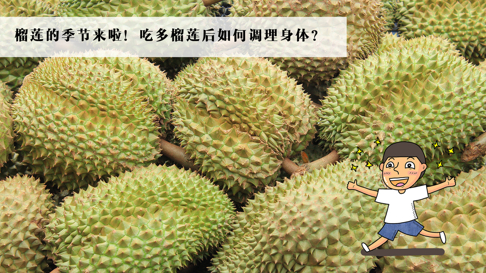 榴莲的季节来啦！吃多榴莲后如何调理身体？