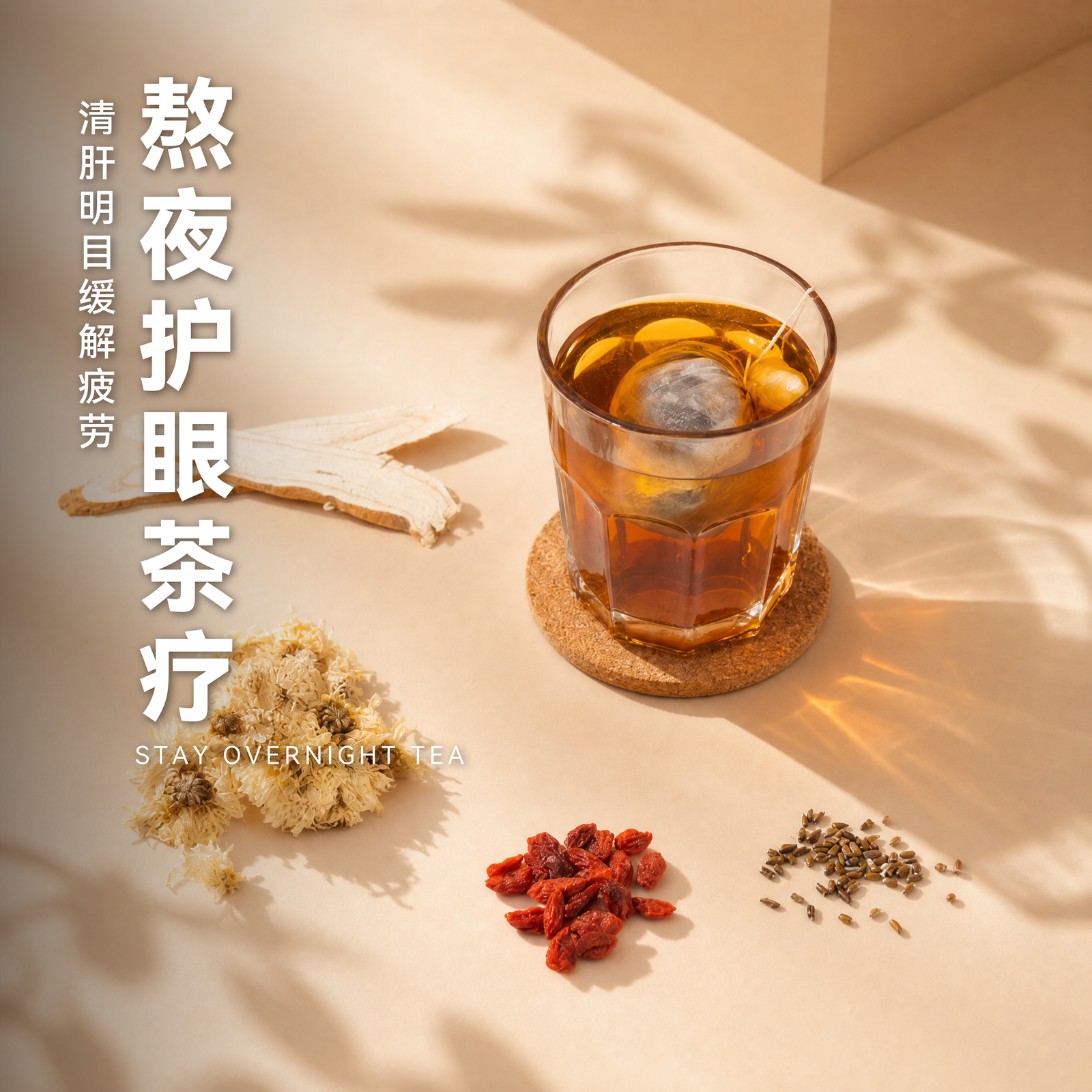 熬夜护眼茶疗 Stay Overnight Tea