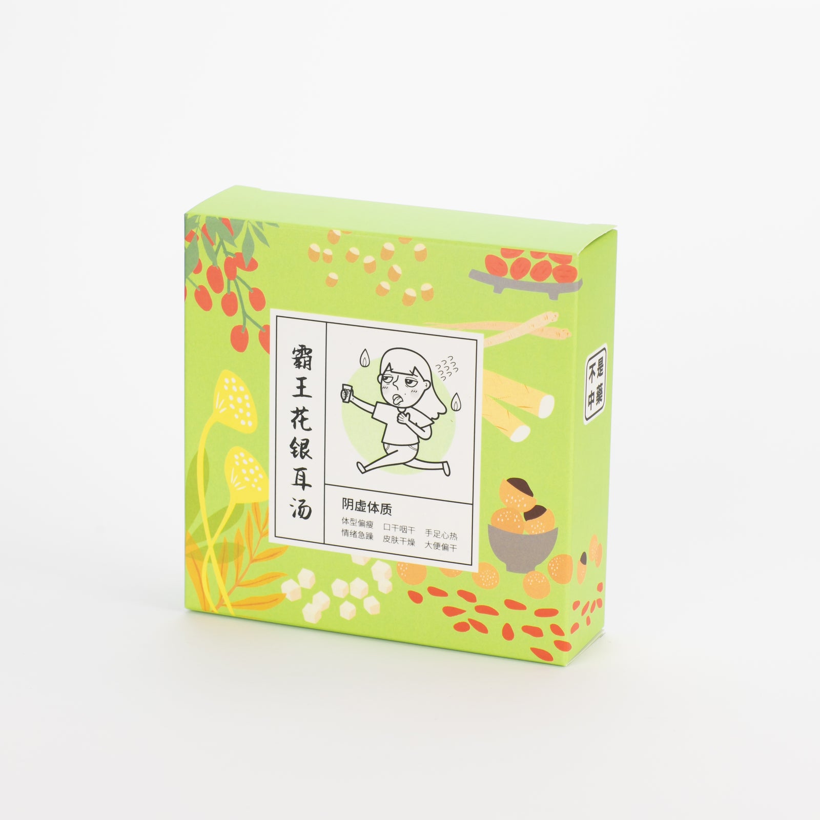 霸王花银耳汤料包 Hylocereus Undatus Soup With White Fungus