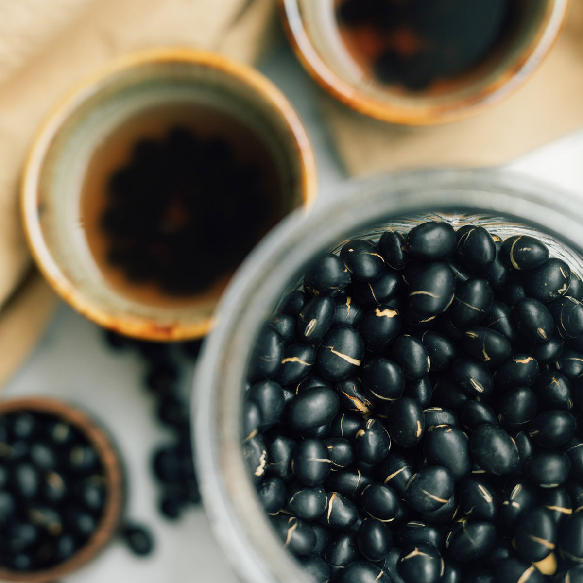 炒黑豆茶 Roasted Black Bean Tea
