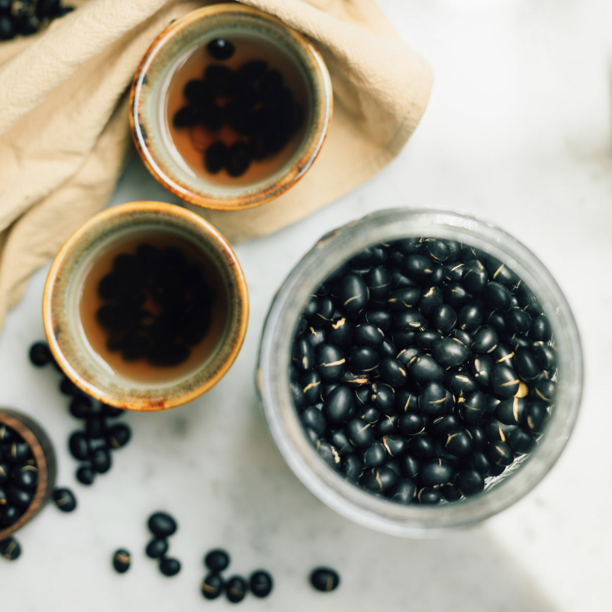 炒黑豆茶 Roasted Black Bean Tea