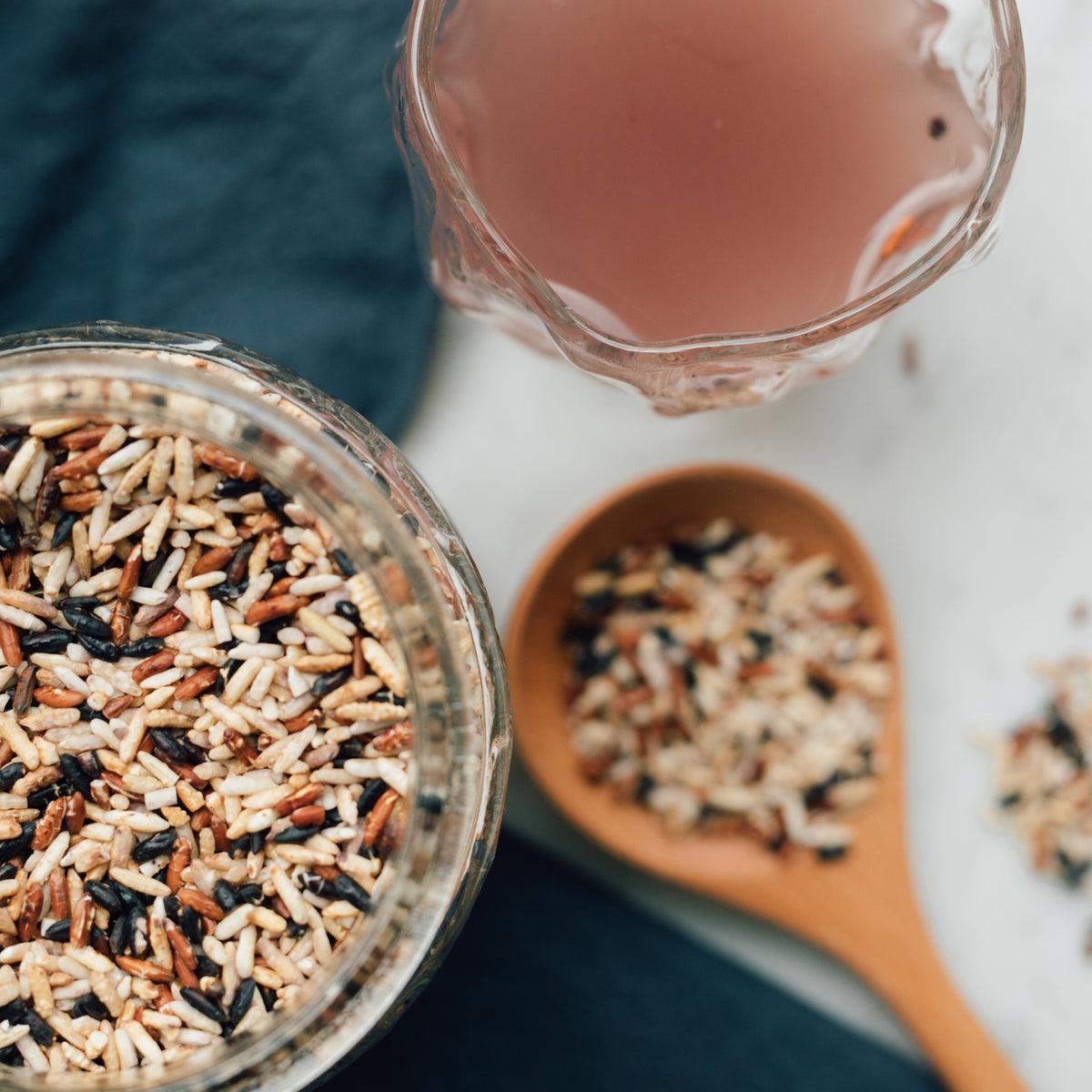 炒米茶 Roasted Rice Tea